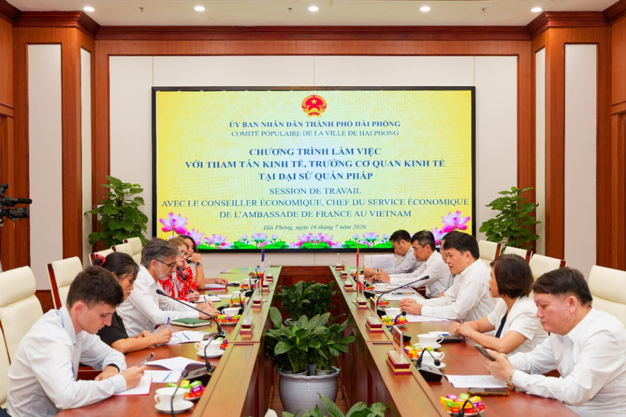 Cơ hội mới giữa Hải Phòng với các đối tác Pháp