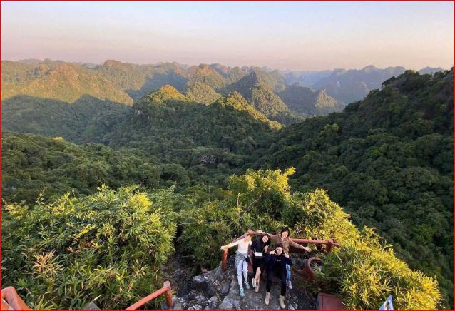 Trekking appeal at Cat Ba National Park