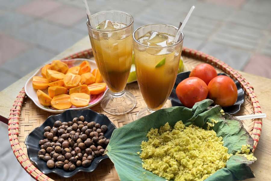 Mẹt trà cúc mùa thu