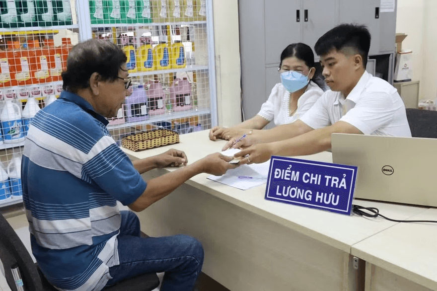 Người từ 75 tuổi được hưởng trợ cấp hưu trí xã hội 540.000 đồng/tháng