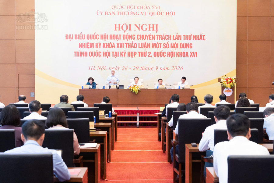 Bế mạc Hội nghị đại biểu Quốc hội hoạt động chuyên trách lần thứ nhất, Quốc hội khóa XVI