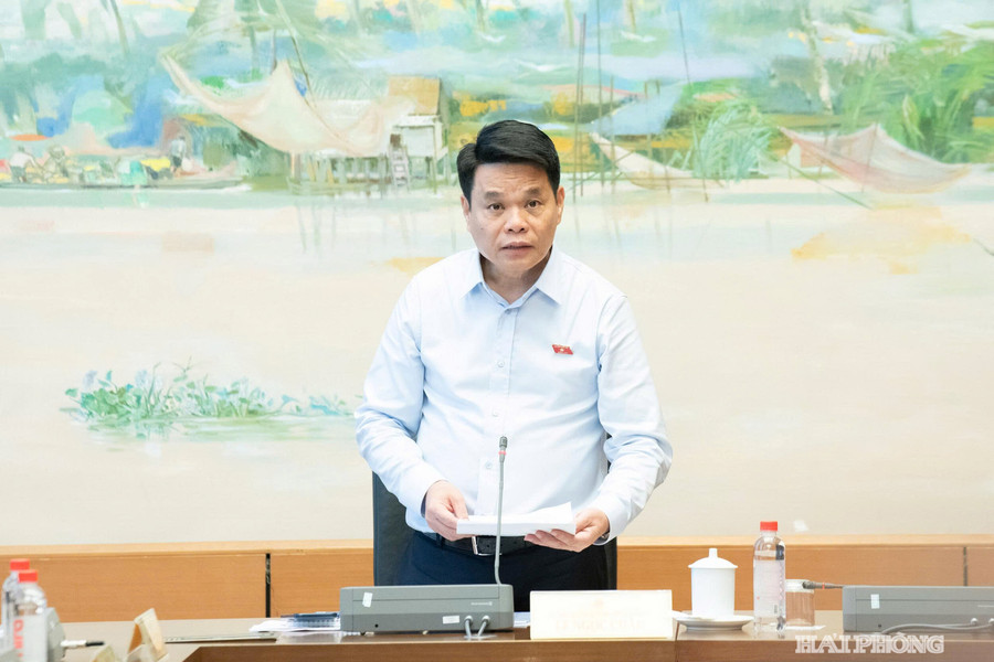 Đại biểu Quốc hội thành phố Hải Phòng góp ý hoàn thiện 3 dự án luật quan trọng