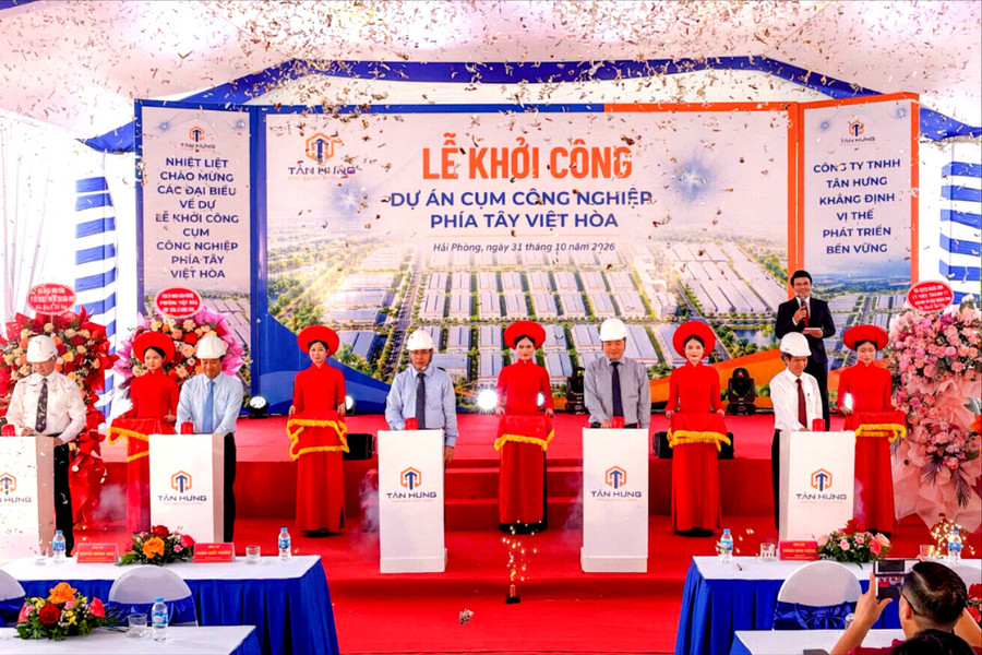 Hải Phòng khởi công cụm công nghiệp thứ 9 trong năm nay